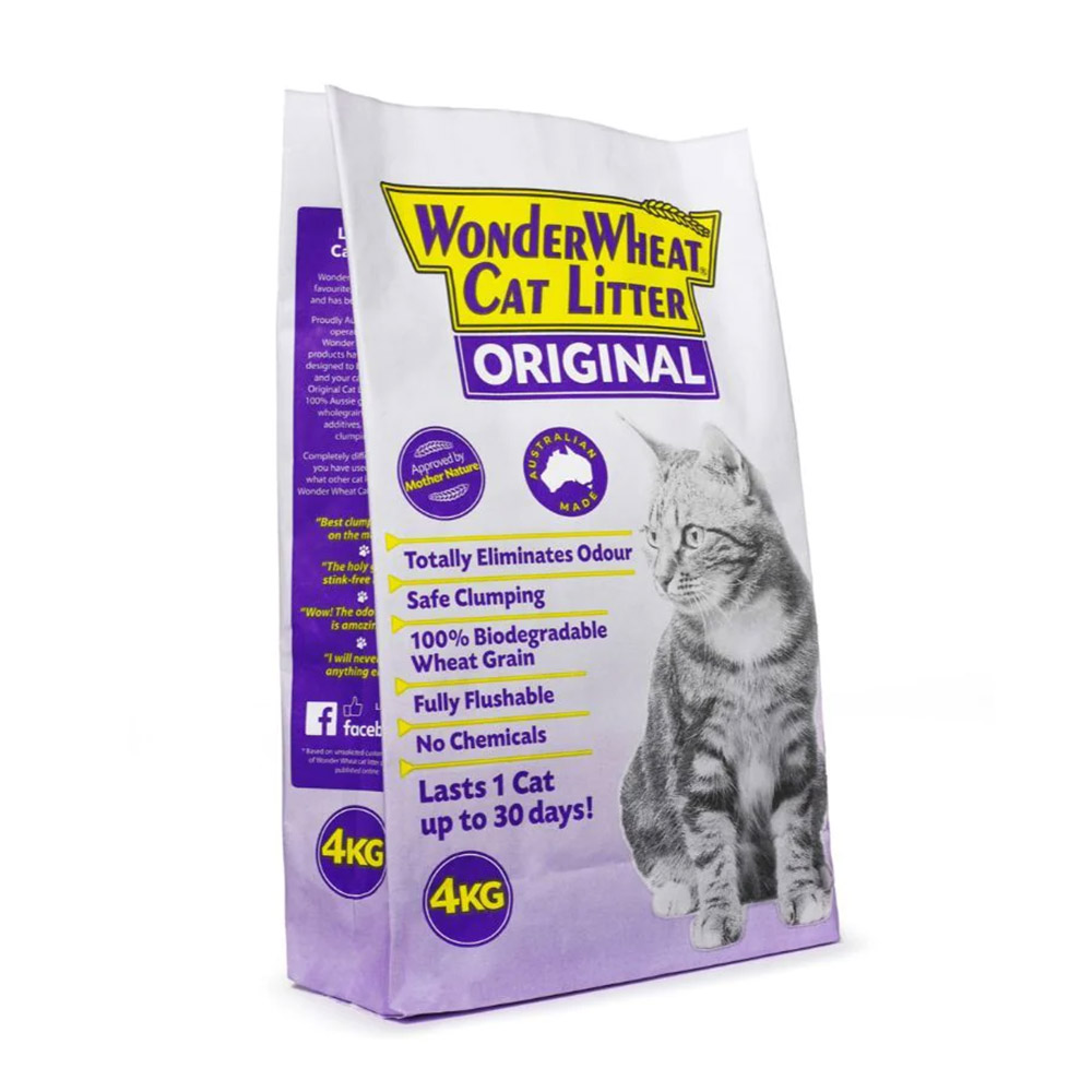Wonder Wheat Cat Litter Original for Cats